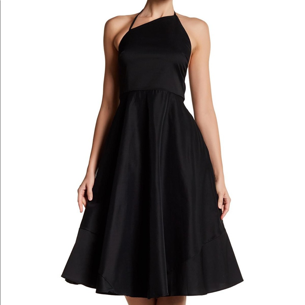 NEW- Betsey Johnson asymmetrical halter dress SIZE 6